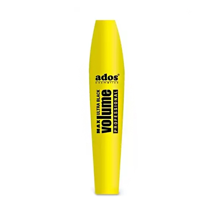 

Туш для вій Ados Max Volume Ultra Black Professional, Black, 12 мл