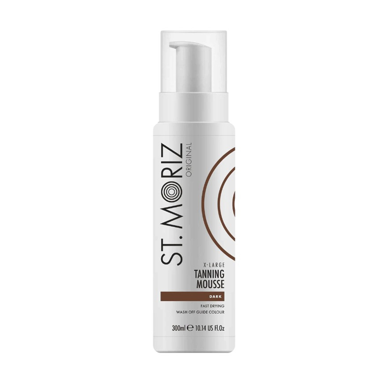 Акція на Мус-автозасмага для тіла St. Moriz Tanning Mousse XL, Dark, 300 мл від Eva