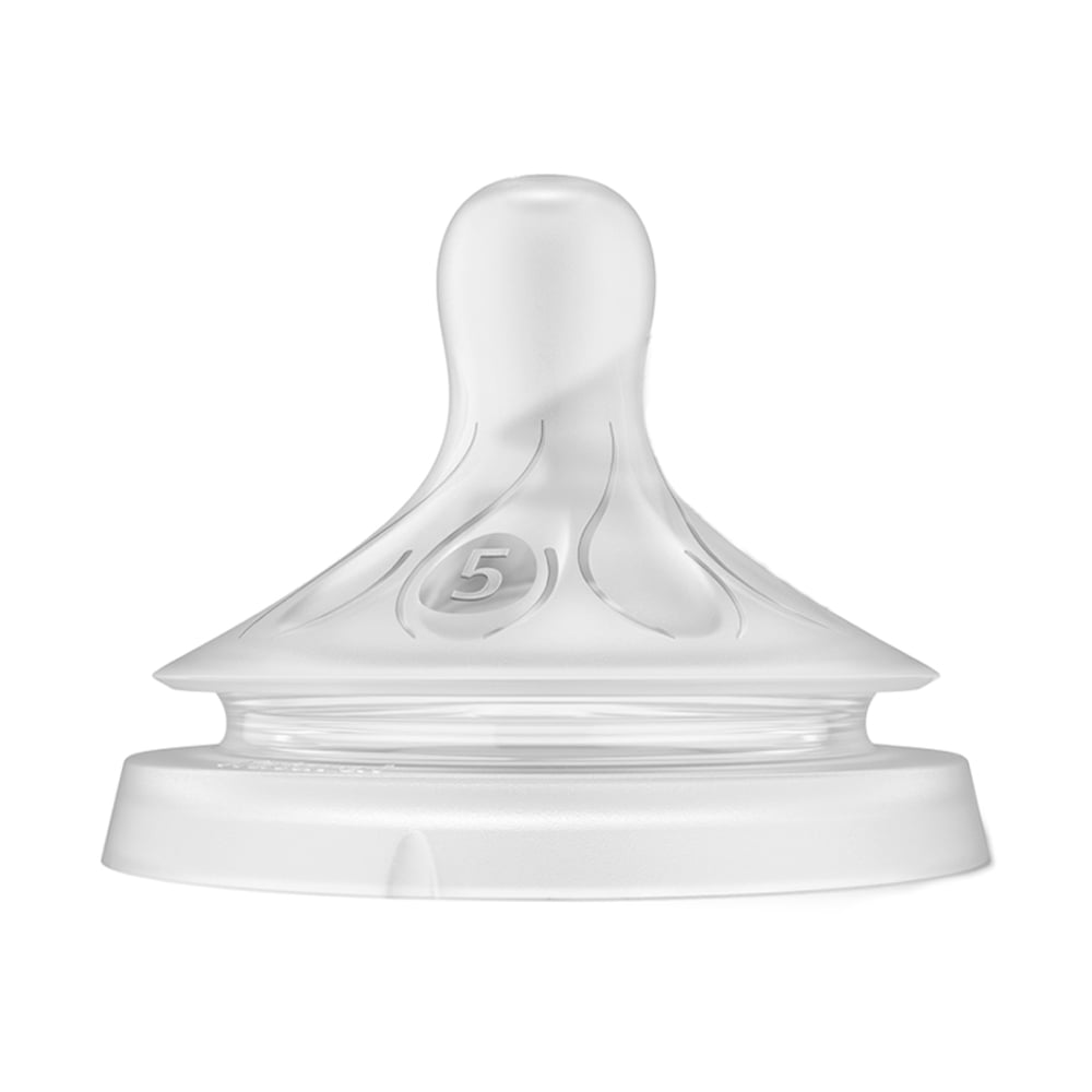 

Силіконова соска AVENT Natural Надзвичайно швидкий потік, від 6 місяців, 2 шт (SCY965/02)