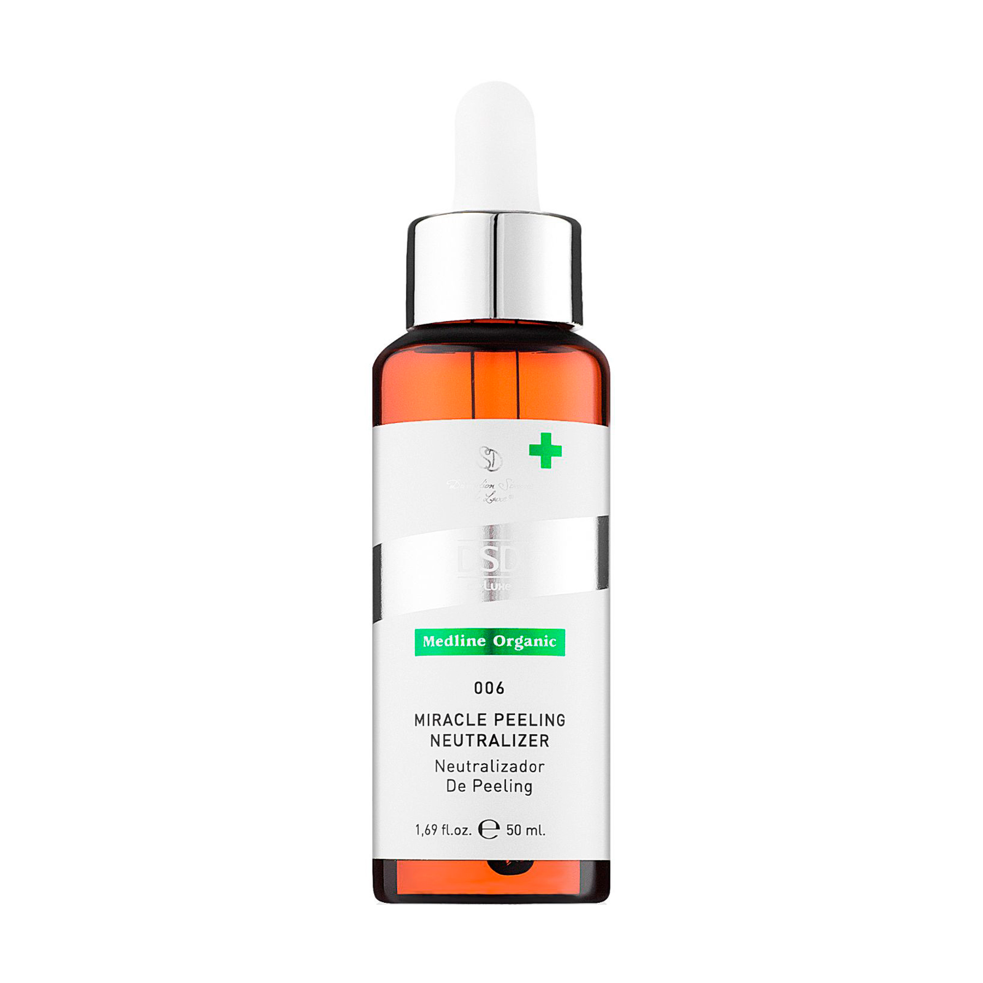 

Нейтралізатор пілінгу DSD de Luxe 006 Medline Organic Miracle Peeling Neutralizer, 50 мл