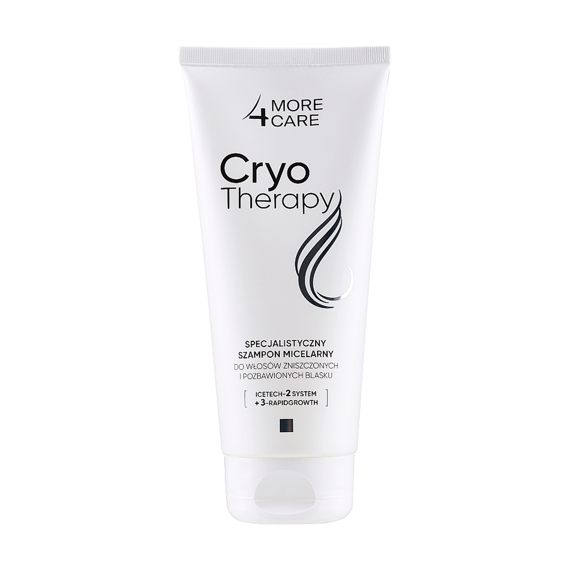 

Уцінка! Міцелярний шампунь More4Care Cryo Therapy Micellar Shampoo для пошкодженого і тьмяного волосся, 200 мл