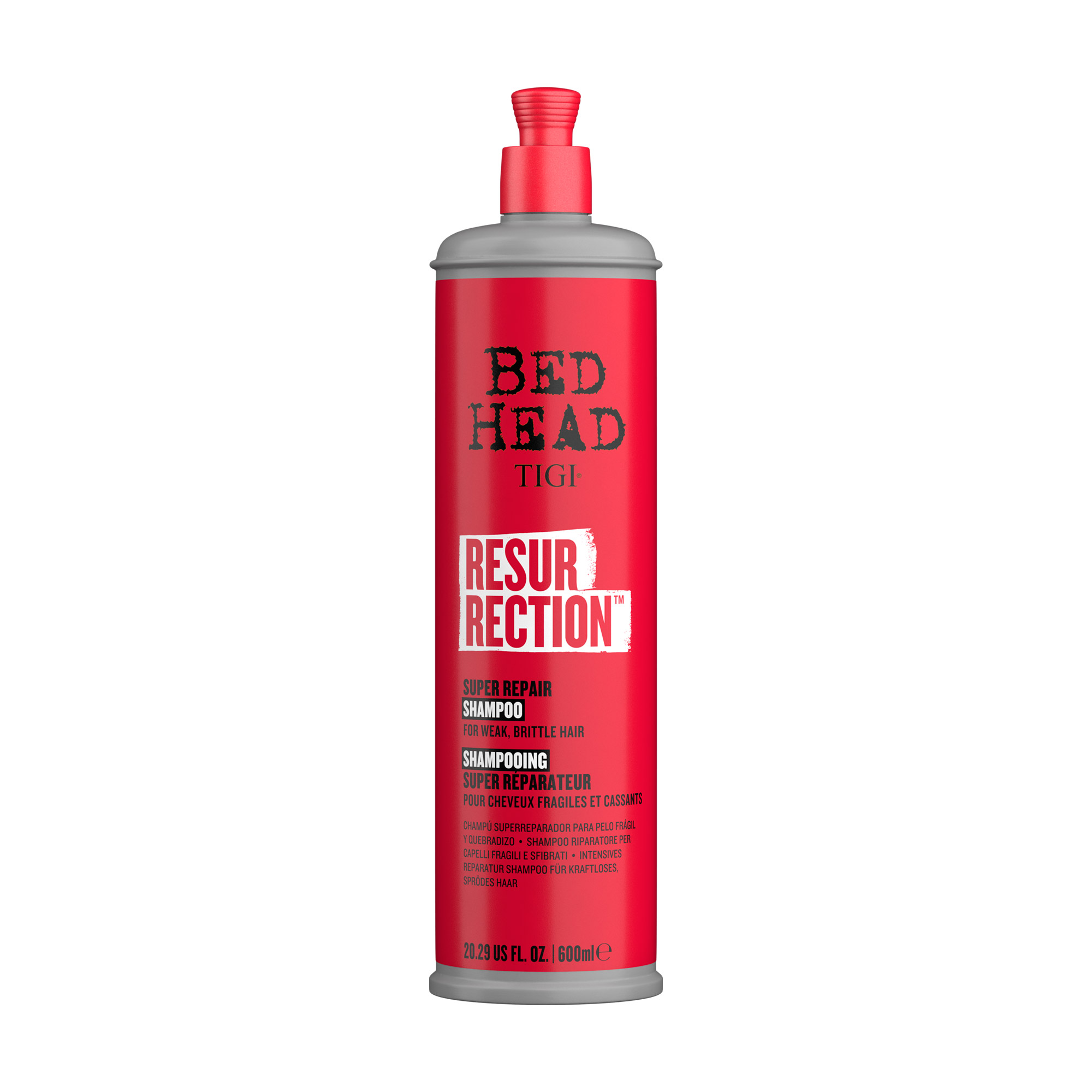 

Уцінка! Відновлювальний шампунь TIGI Bed Head Resurrection Super Repair Shampoo для слабкого та ламкого волосся, 600 мл