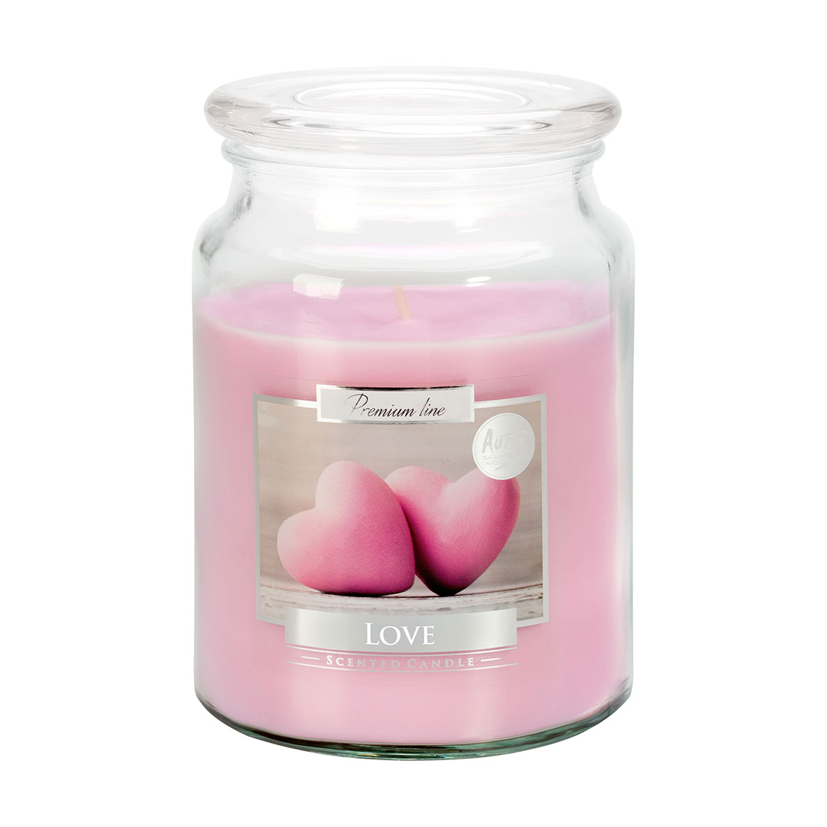 

Ароматична свічка Bispol Scented Candle Love, 500 г (snd99-105)