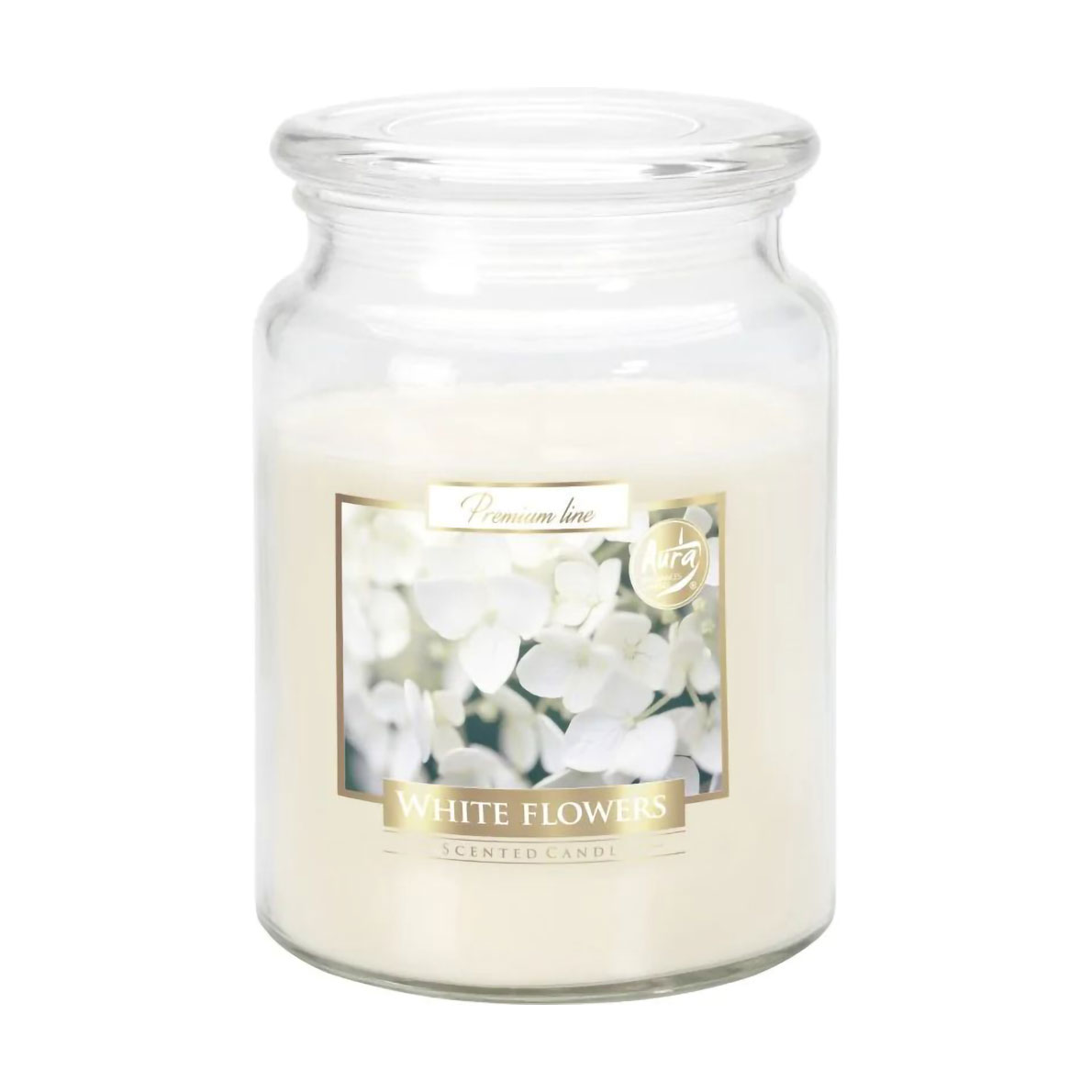 

Ароматична свічка Bispol Scented Candle White Flowers, 500 г (snd99-179)