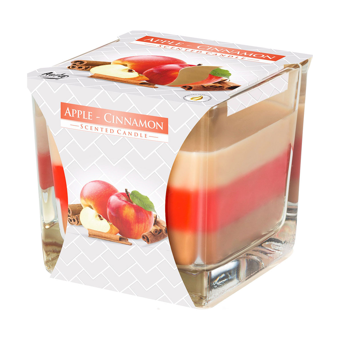 

Уцінка! Ароматична свічка Bispol Scented Candle Apple-Cinnamon, 170 г (snk80-87)