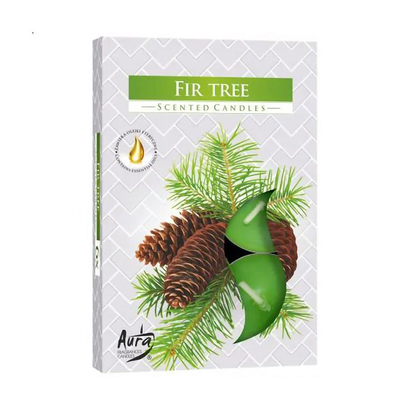 

Ароматична свічка Bispol Scented Candle Fir Tree, 6 шт (p15-273 a6)