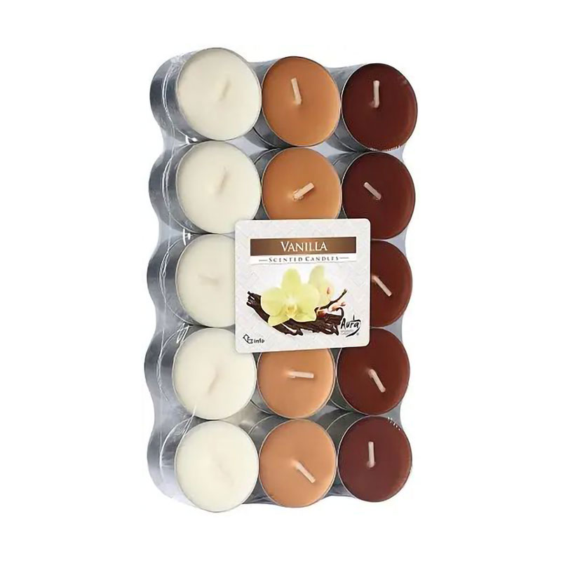 

Ароматична свічка Bispol Scented Candle Vanilla, 30 шт (p15-67 a30)
