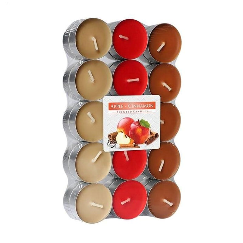 

Ароматична свічка Bispol Scented Candle Apple-Cinnamon, 30 шт (р15-87 а30)