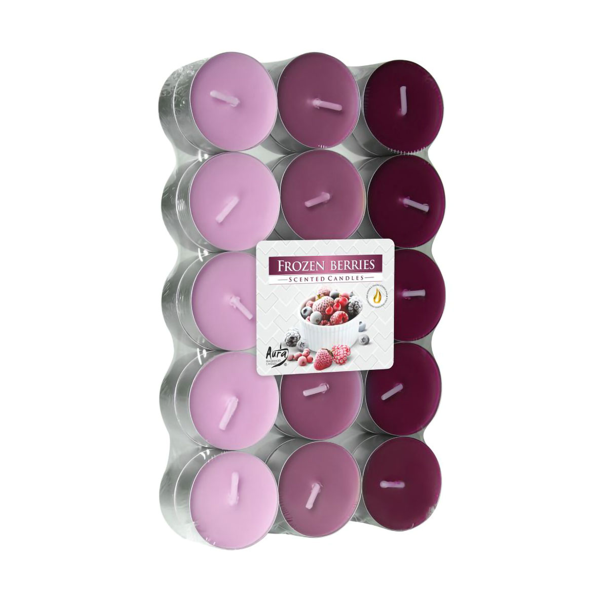 

Ароматична свічка Bispol Scented Candle Frozen Berries, 30 шт (p15-314 s30)