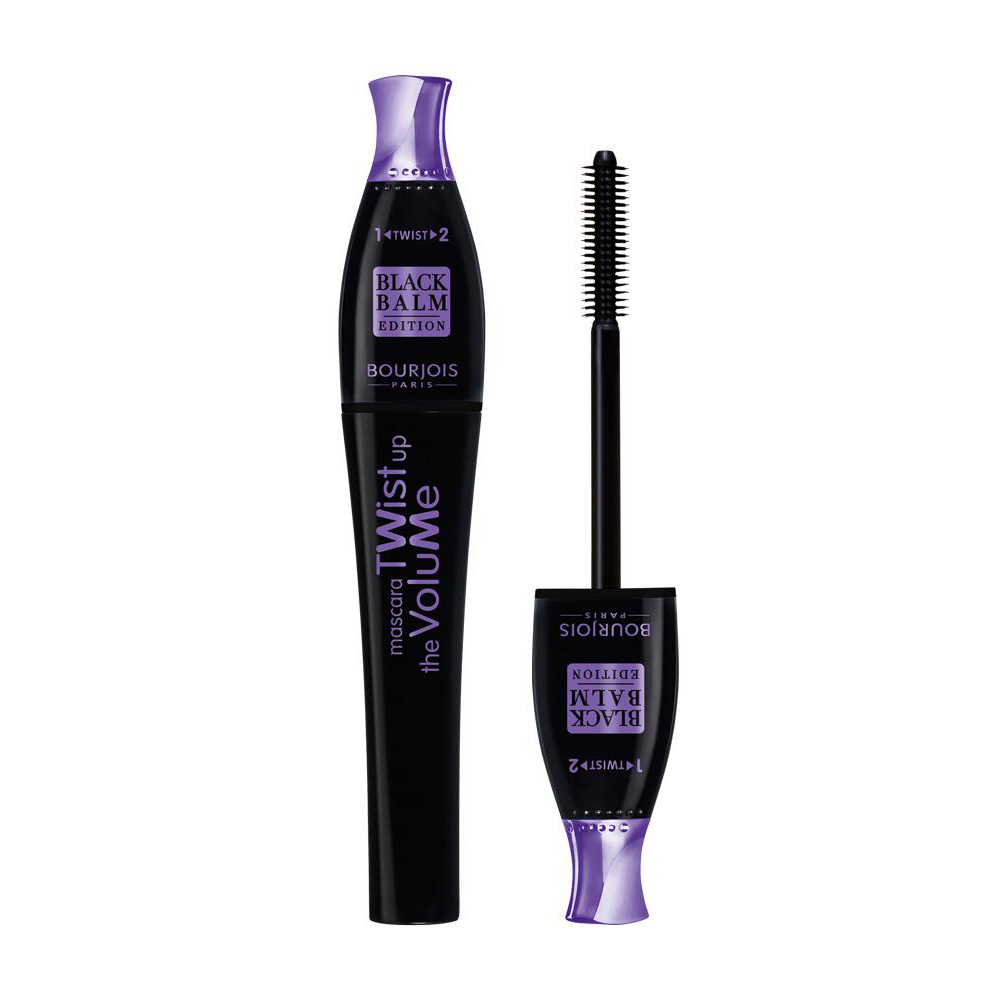 

Подарунок! Туш для вій Bourjois Twist Up The Volume Black Balm Edition Подовження та об'єм, чорна, 8 мл