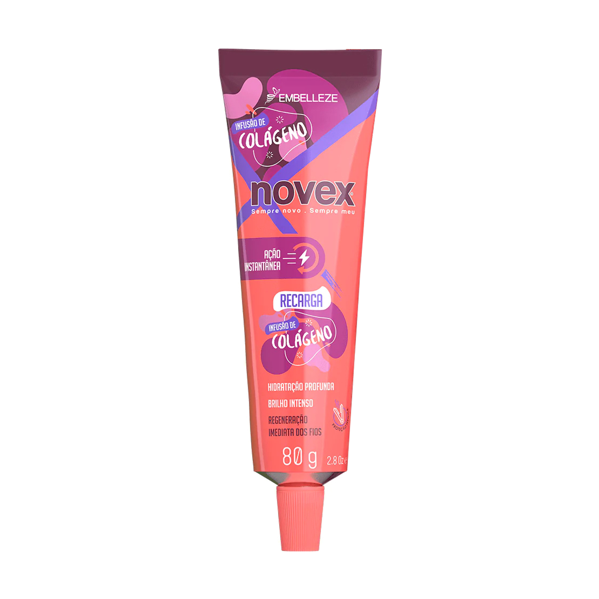 

Крем для волосся Novex Collagen Infusion Recharge, 80 г