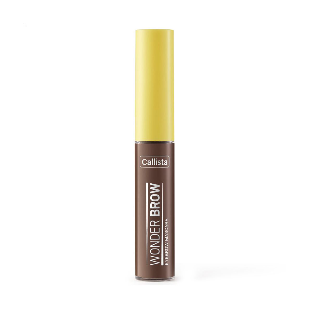 

Туш для брів Callista Wonder Brow Eyebrow Mascara 02 Brown, 4.5 мл