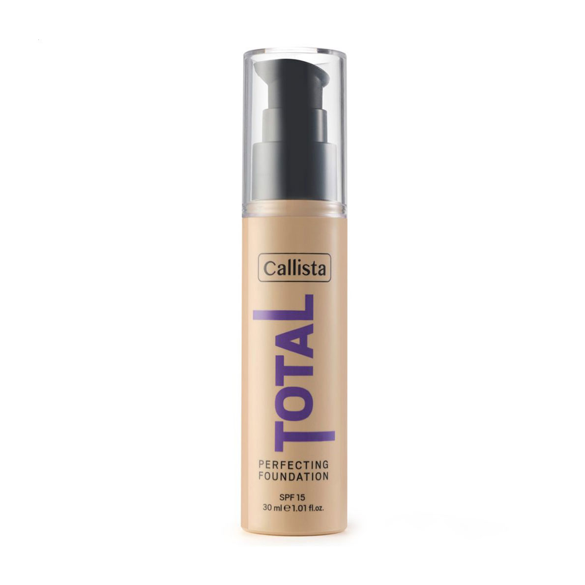 

Тональний крем для обличчя Callista Total Perfecting Foundation SPF 15, 221 Porcelain, 30 мл