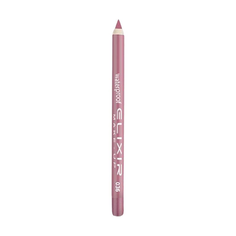 

Водостійкий олівець для губ Elixir Waterproof Lip Liner, 036 Pink Beige, 1.4 г
