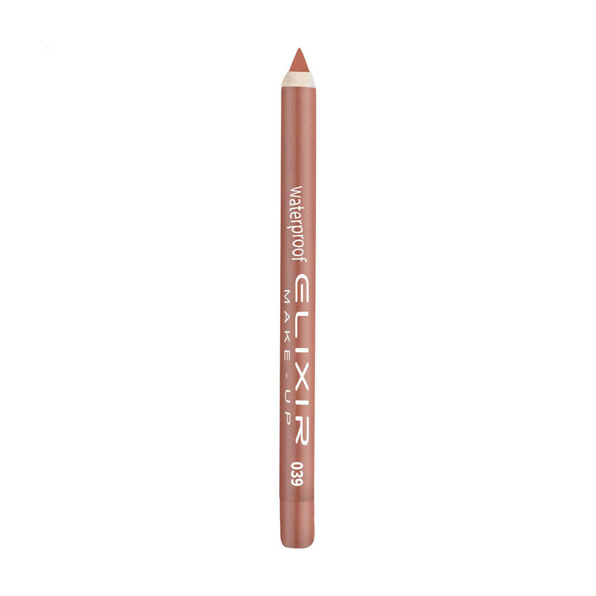 Акція на Водостійкий олівець для губ Elixir Waterproof Lip Liner, 039 Light Caramel, 1.4 г від Eva