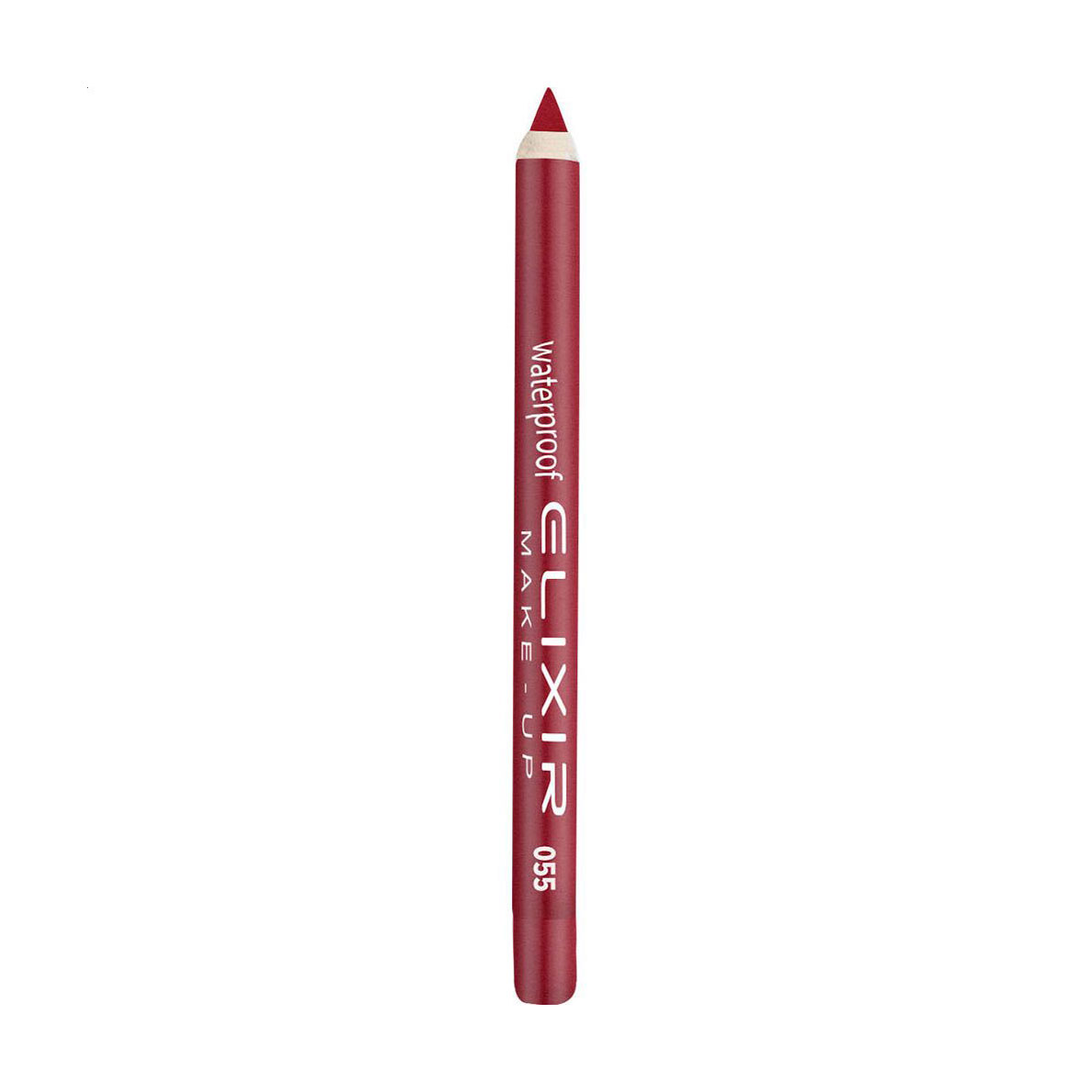 Акция на Водостійкий олівець для губ Elixir Waterproof Lip Liner, 055 Burgundy, 1.4 г от Eva