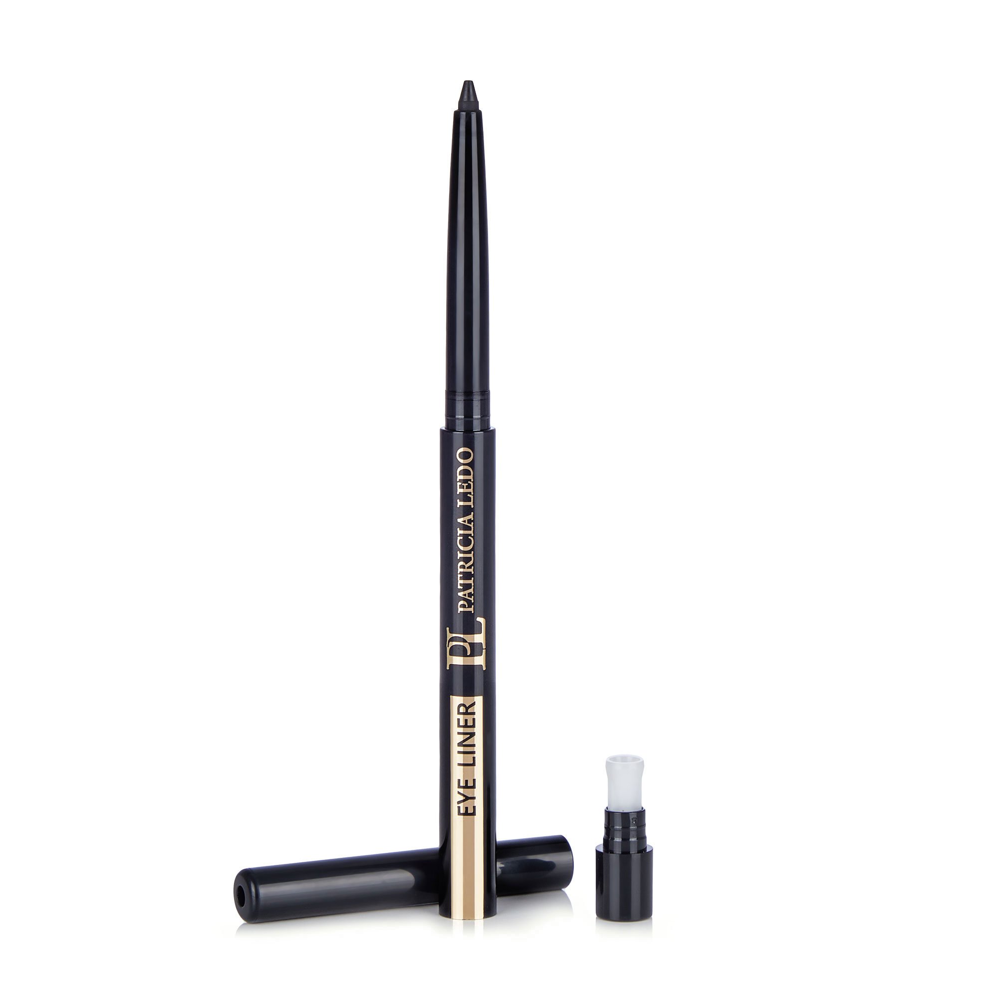 

Стійкий механічний олівець для очей Patricia Ledo Eye Liner зі стругачкою, тон 01, 0.4 г
