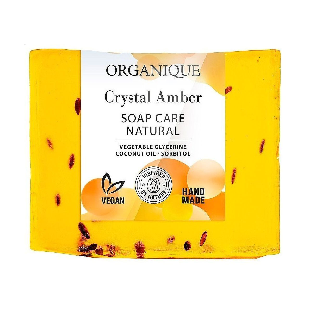 

Натуральне живильне мило Organique Soap Care Natural Crystal Amber, 100 г