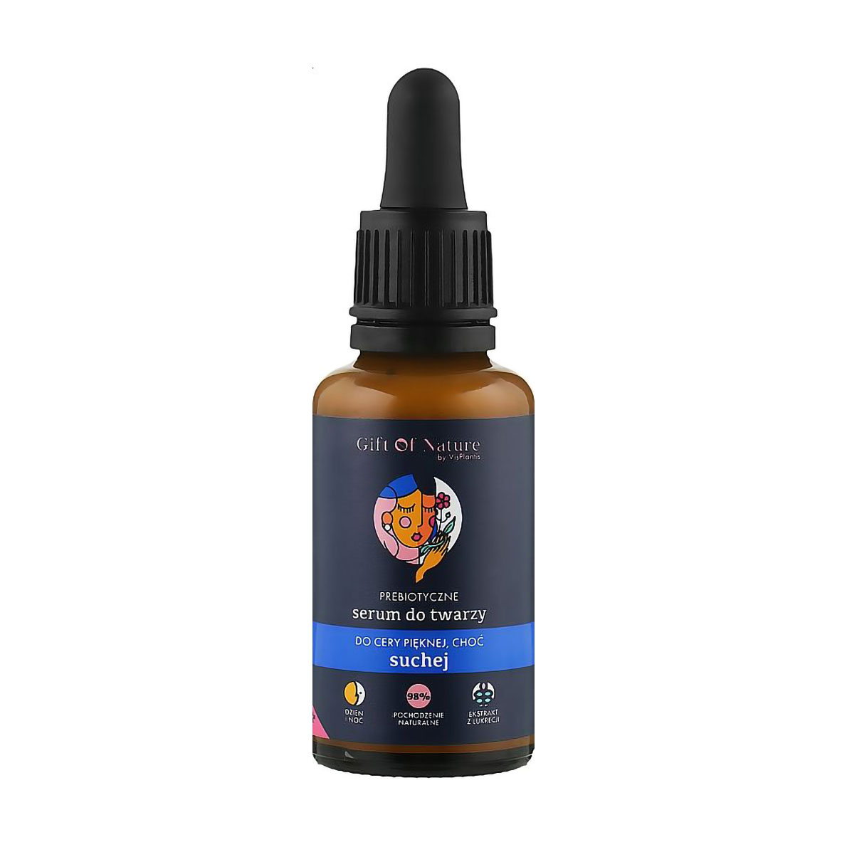 

Пребіотична сироватка для обличчя Gift of Nature Serum для сухої шкіри, 30 мл