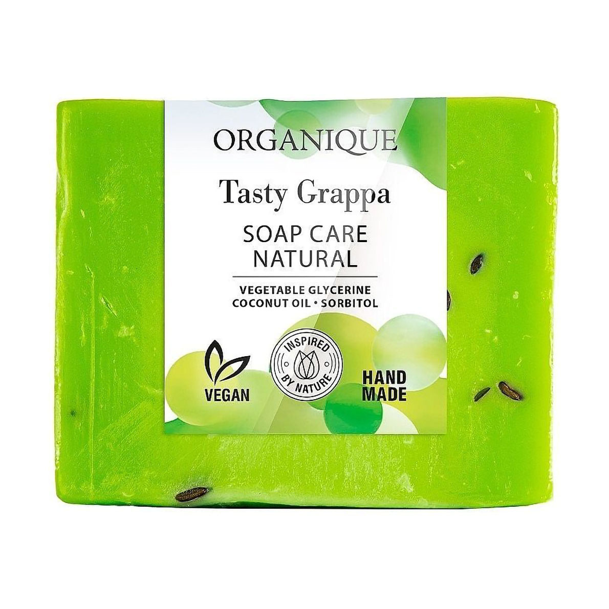 

Натуральне живильне мило Organique Soap Care Natural Tasty Grappa, 100 г