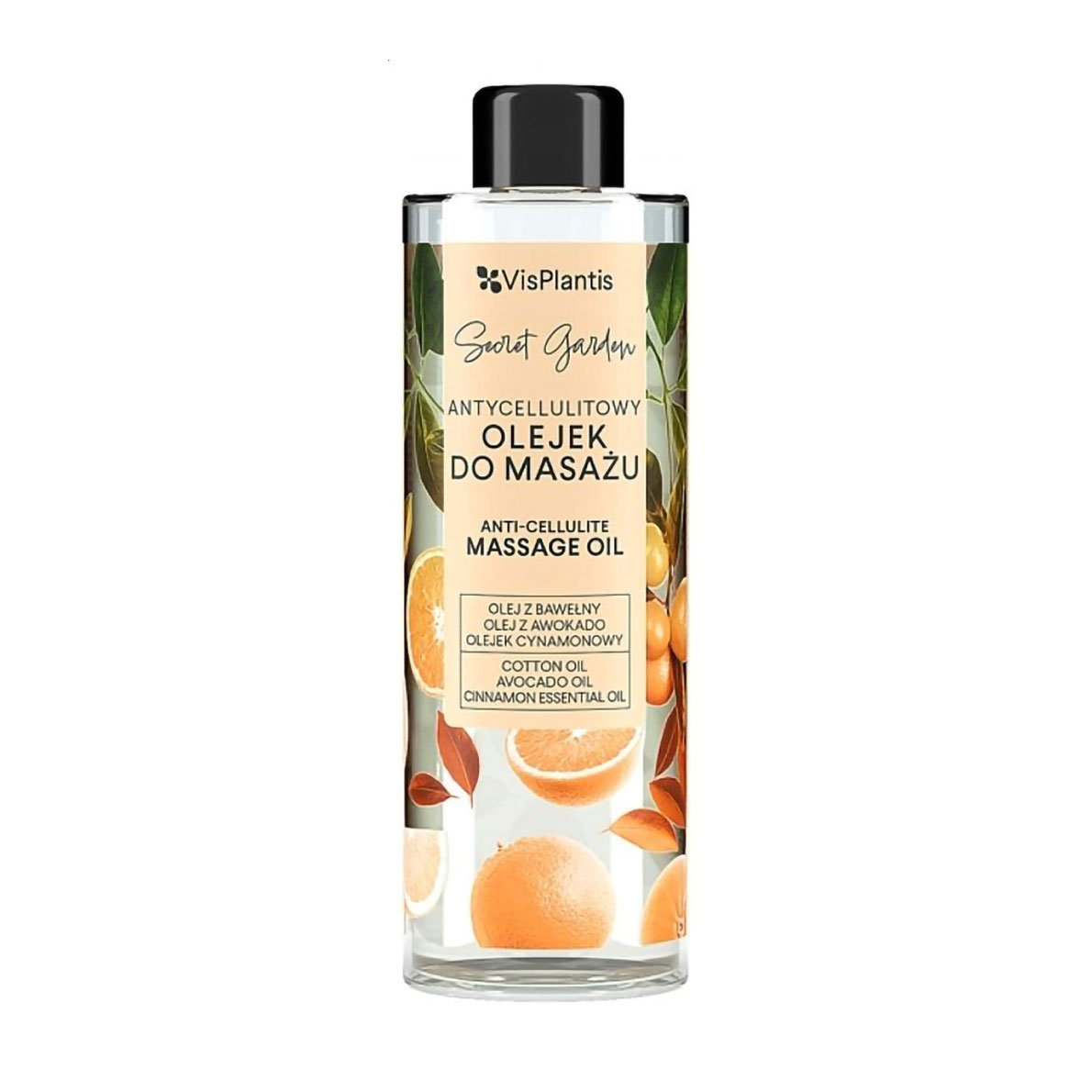 

Антицелюлітна масажна олія Vis Plantis Secret Garden Anti-cellulite Massage Oil, 200 мл