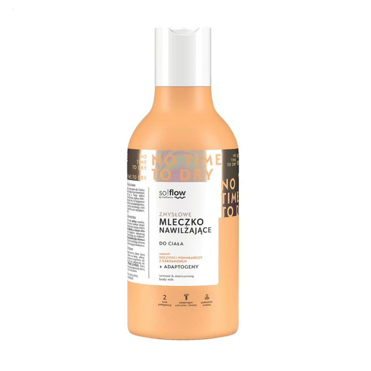 

Чуттєве та зволожувальне молочко для тіла so!flow Sensual & Moisturizing Body Milk з ароматом соковитого апельсина з кардамоном, 400 мл