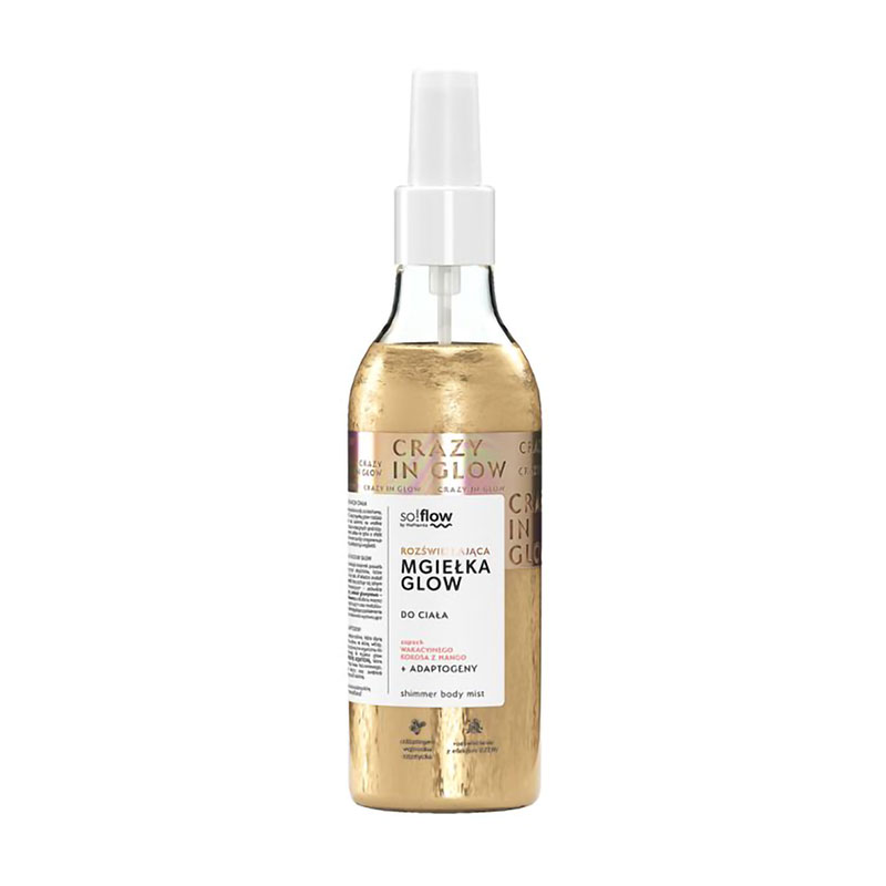 

Освітлювальний міст для тіла so!flow Crazy In Glow Shimmer Body Mist з ароматом кокосу та манго, 150 мл