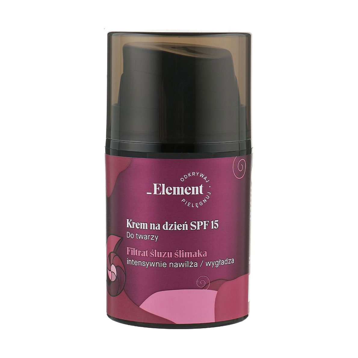 

Денний крем для обличчя Element Day Cream SPF 15 з муцином равлика, 50 мл