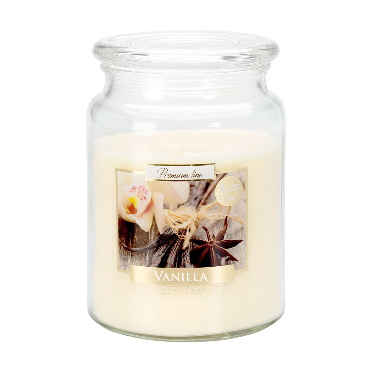 

Ароматична свічка Bispol Scented Candle Vanilla, 500 г (snd99-67)