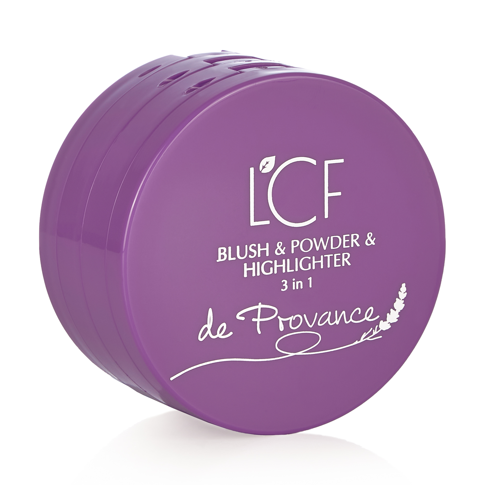 

Пудра, рум'яна та хайлайтер 3 в 1 LCF de Provance Blush & Powder & Highlighter, 1, 9 г