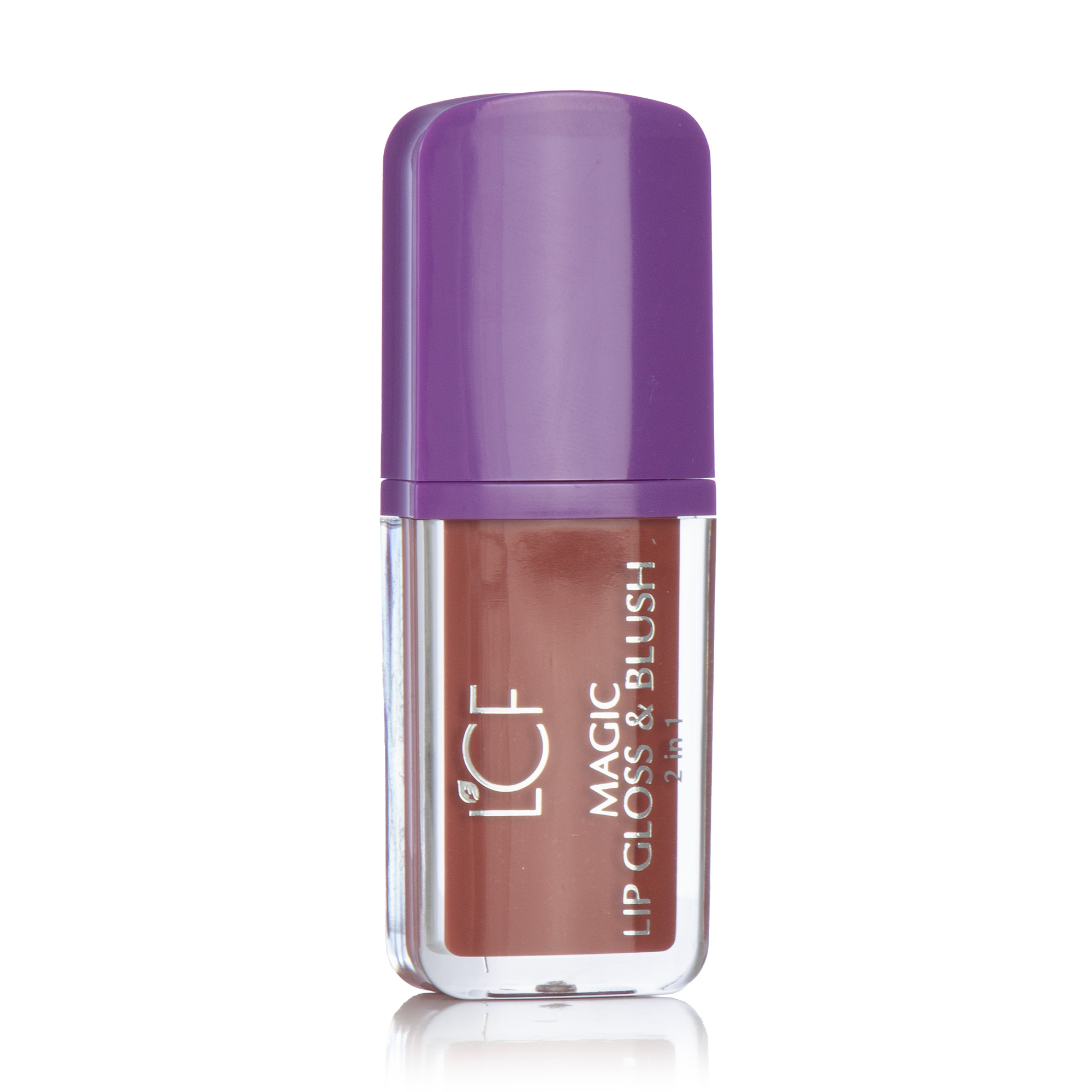 

Блиск для губ + рум'яна для обличчя 2 в 1 LCF de Provance Magic Lip Gloss & Blush, тон 4, 7 г