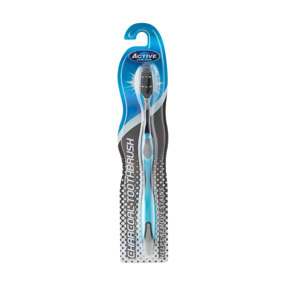

Зубна щітка Beauty Formulas Active Oral Care Charcoal Toothbrush з активованим вугіллям, 1 шт