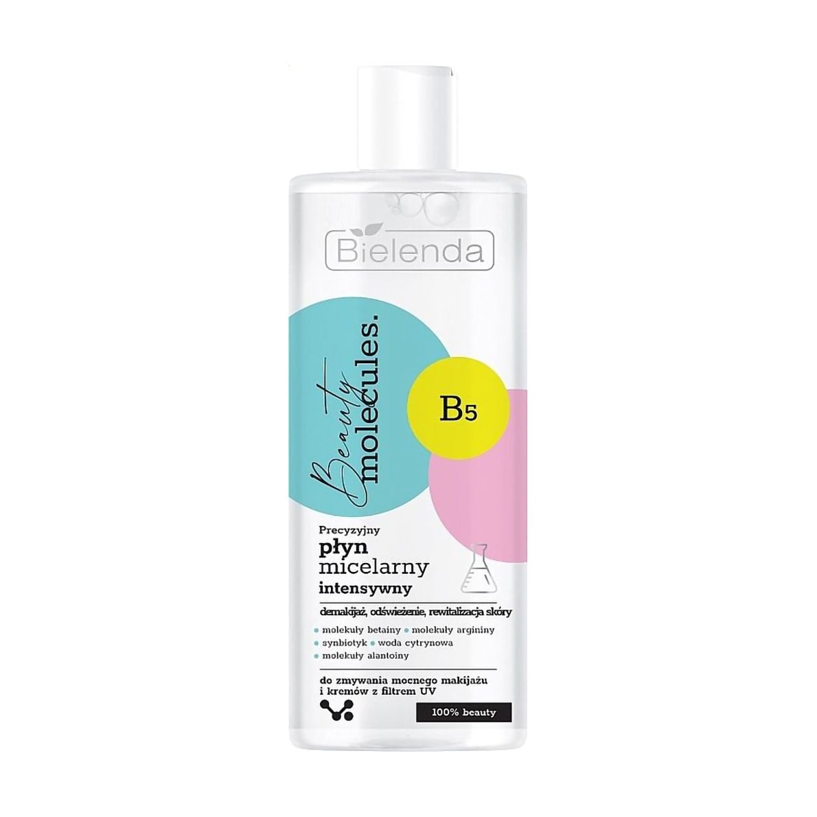 

Інтенсивна міцелярна вода Bielenda Beauty Molecules Micellar Water для зняття стійкого макіяжу, 500 мл