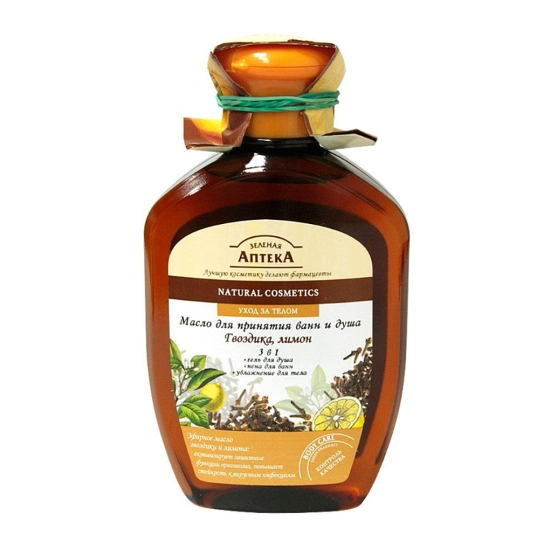 

Олія для ванни Green Pharmacy Bath Oil Гвоздика та лимон, 250 мл
