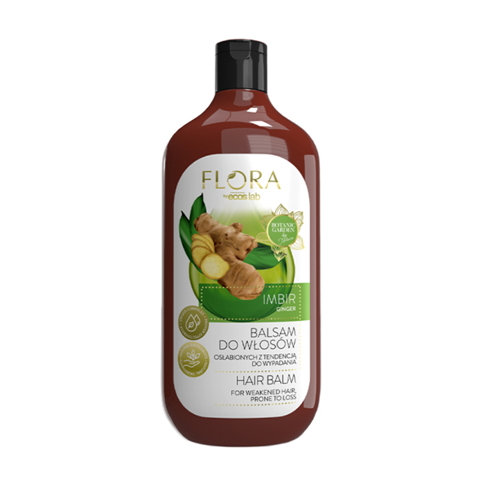 

Уцінка! Бальзам Flora Hair Balm для ослабленого волосся зі схильністю до випадіння, з імбиром, 500 мл