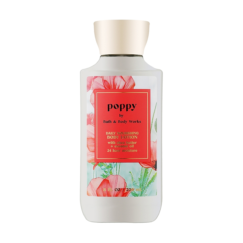 Акція на Лосьйон для тіла Bath & Body Works Poppy Daily Nourishing Body Lotion жіночий, 236 мл від Eva