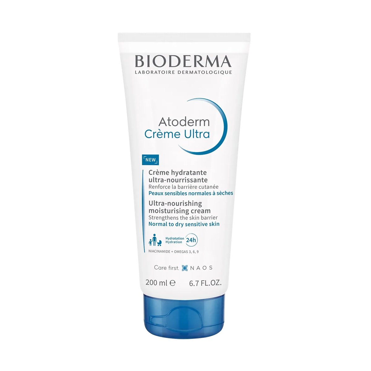

Крем для обличчя та тіла Bioderma Atoderm Ultra-Nourishing Moisturising Cream, 200 мл