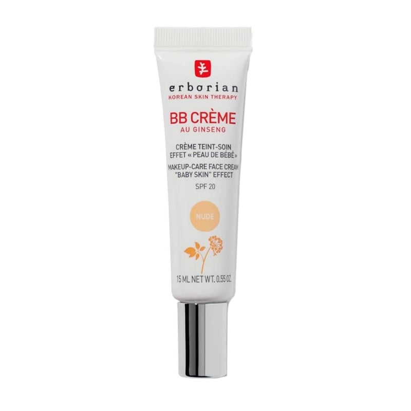 

ВВ-крем для обличчя Erborian BB Cream Baby Skin Effect, SPF 20, із женьшенем, Nude, 15 мл