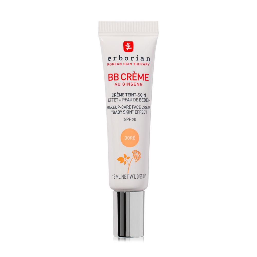 

Уцінка! ВВ-крем для обличчя Erborian BB Cream Baby Skin Effect, SPF 20, із женьшенем, Dore, 15 мл