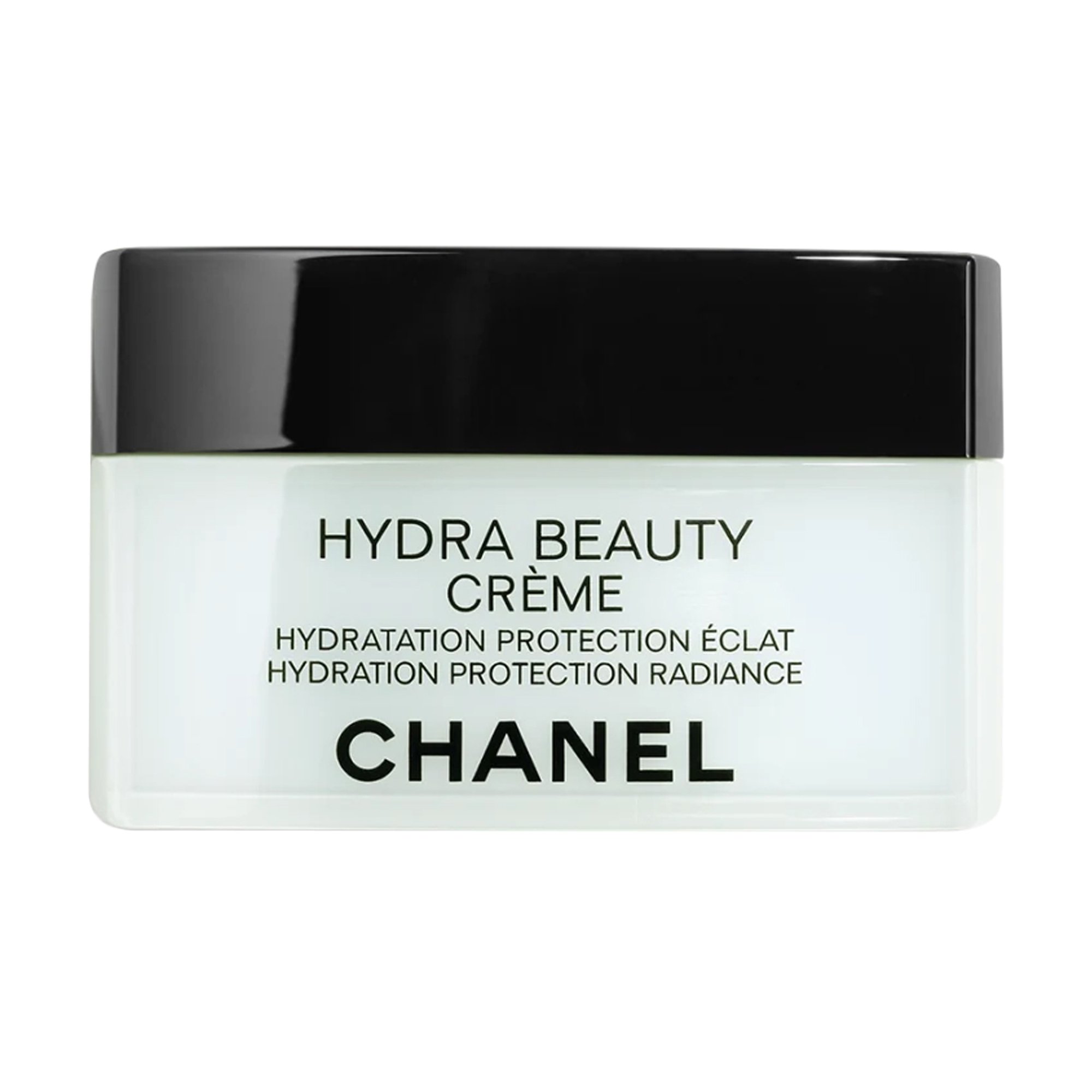 Акція на Зволожувальний крем для обличчя Chanel Hydra Beauty Hydratation Protection Radiance Cream, 50 г від Eva