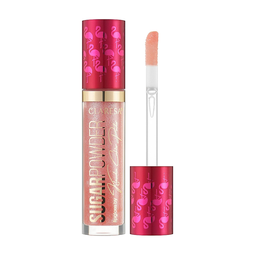 

Блиск для губ Claresa SugarPowder Lipgloss 02 Kira Kira, 4.2 г