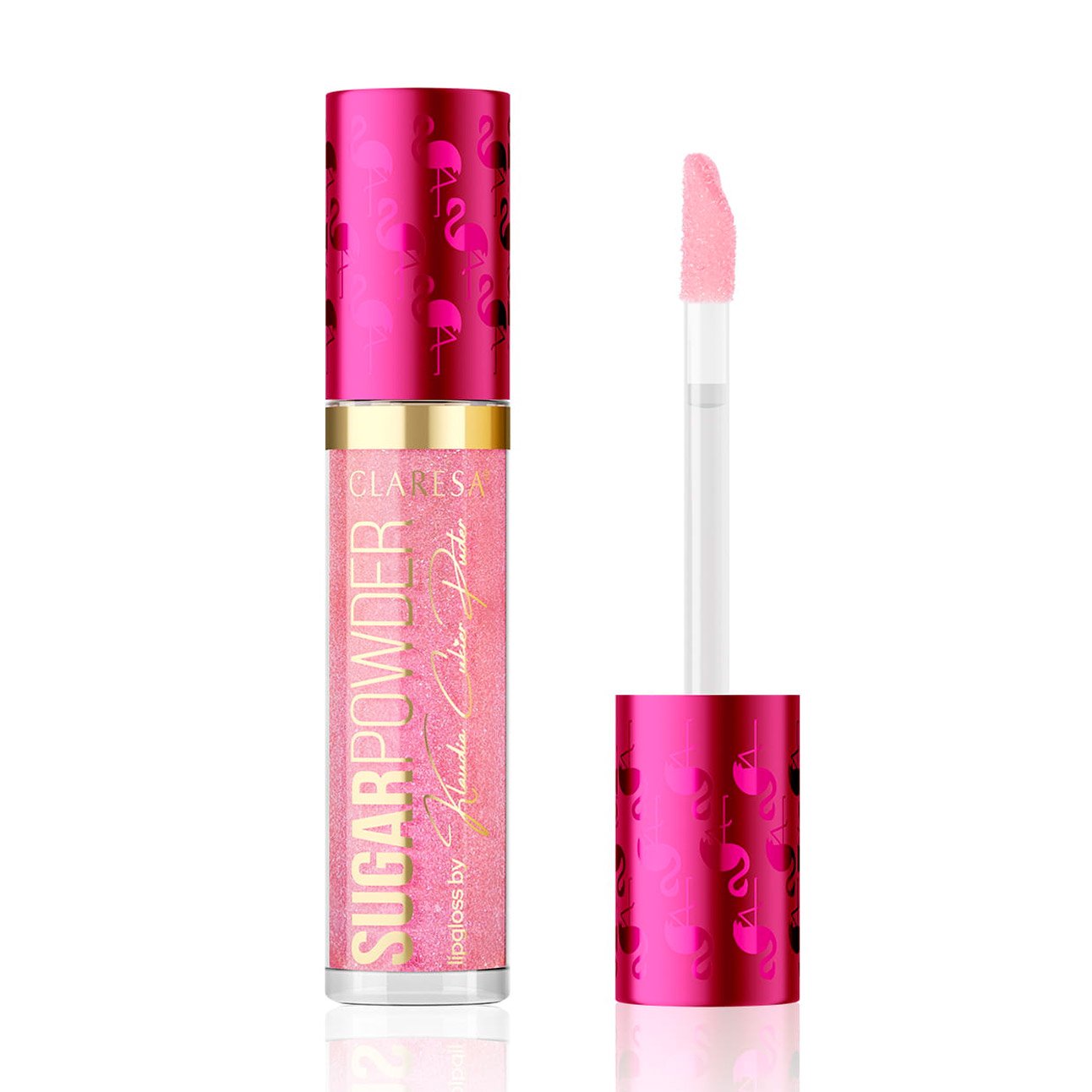 Акція на Блиск для губ Claresa SugarPowder Lipgloss 04 Pinkobello, 4.2 г від Eva