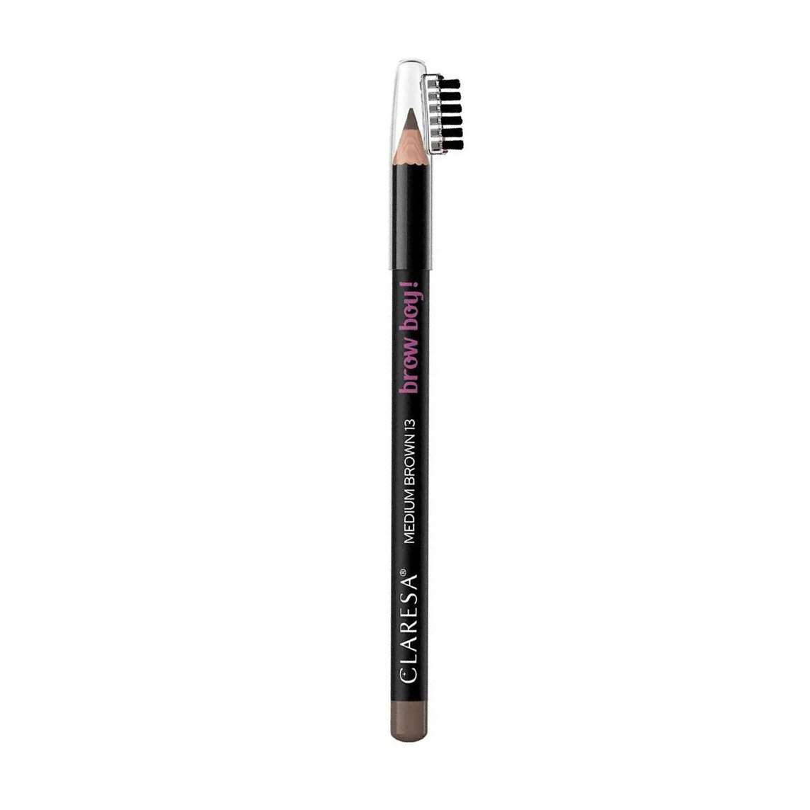 

Стійкий олівець для брів Claresa Brow Boy!, 13 Medium Brown, 1.15 г