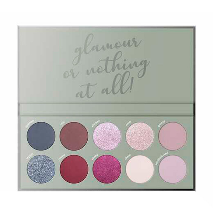 

Уцінка! Палетка тіней для повік Claresa Up 2U Eyeshadow Palette, Silver Glam, 11.8 г