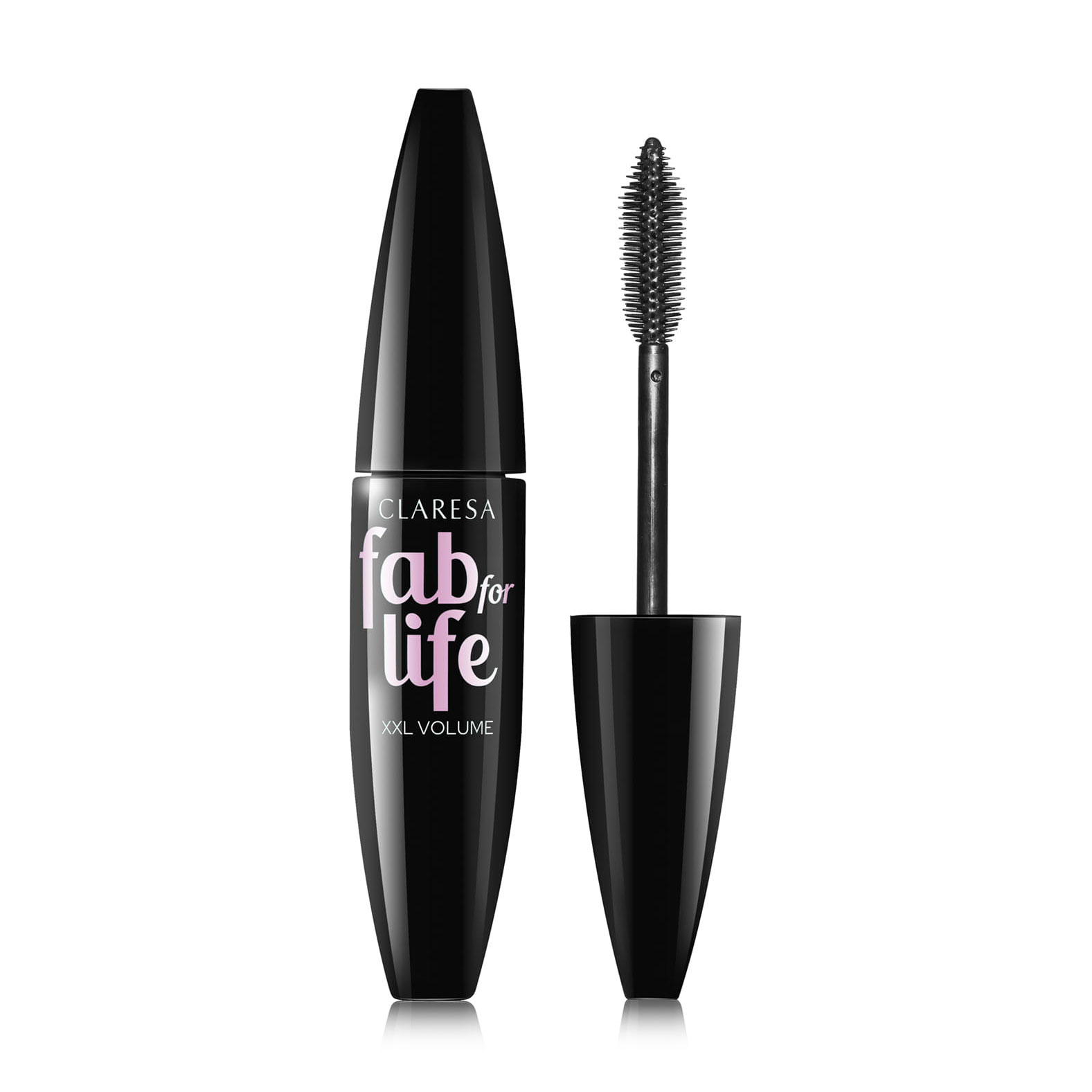 

Туш для вій Claresa Fab For Life XXL Volume Mascara, Black, 10 г