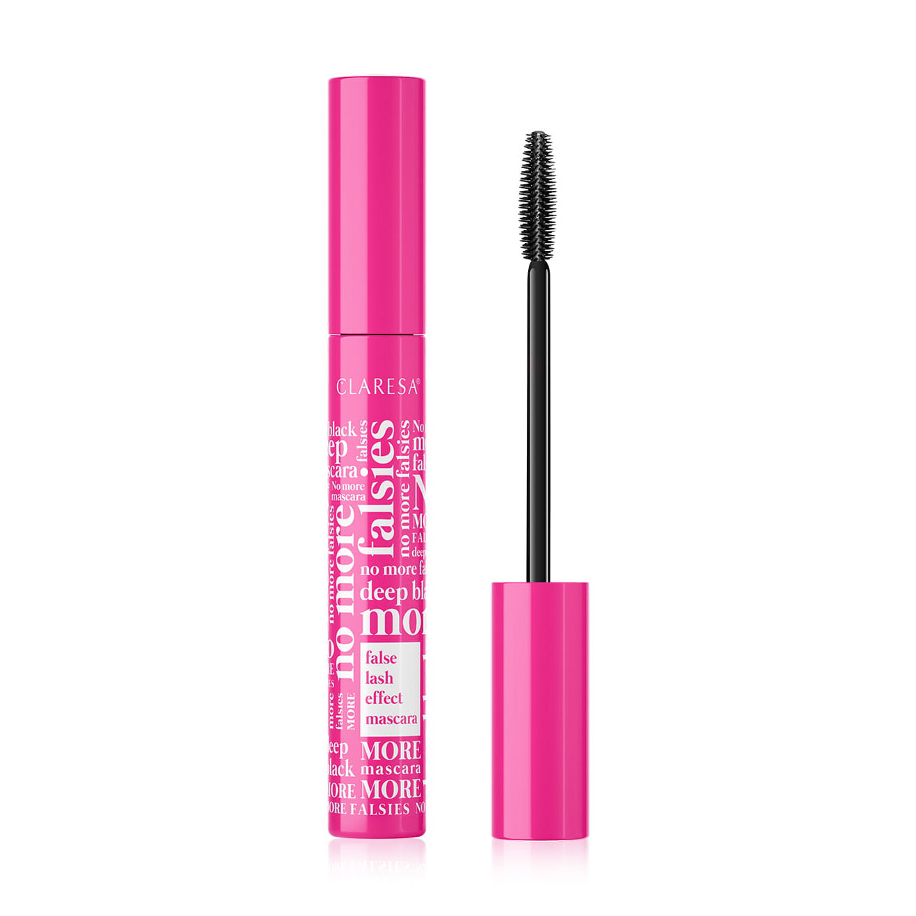 

Туш для вій Claresa No More Falsies Fals Lash Effect Mascara, Black, 10 г
