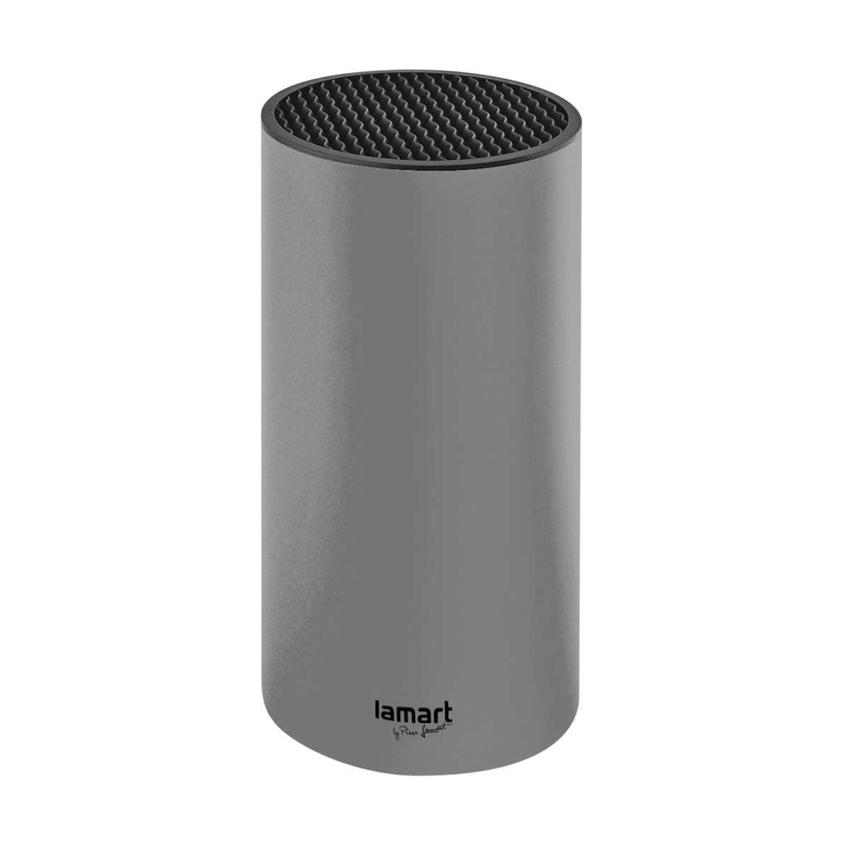 

Підставка для ножів Lamart Noir пластикова, cіра (LT2083)