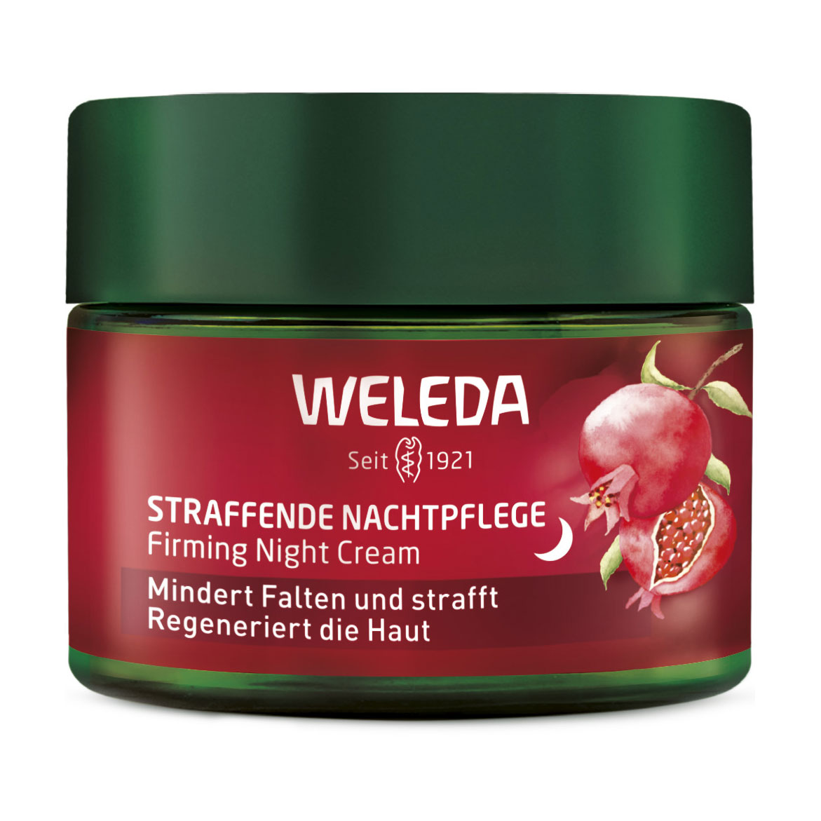 

Уцінка! Зміцнювальний нічний крем для обличчя Weleda Firming Night Cream з гранатом і пептидами маки перуанської, 40 мл