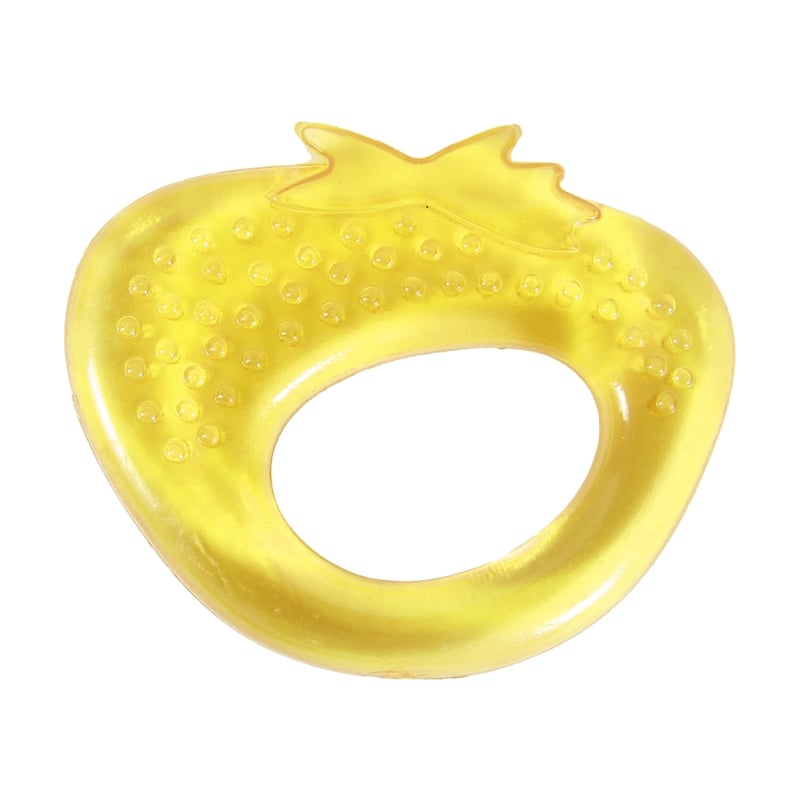 

Прорізувач для зубів латексний Lindo з водою, від 3 місяців, жовтий (Li 180-1)