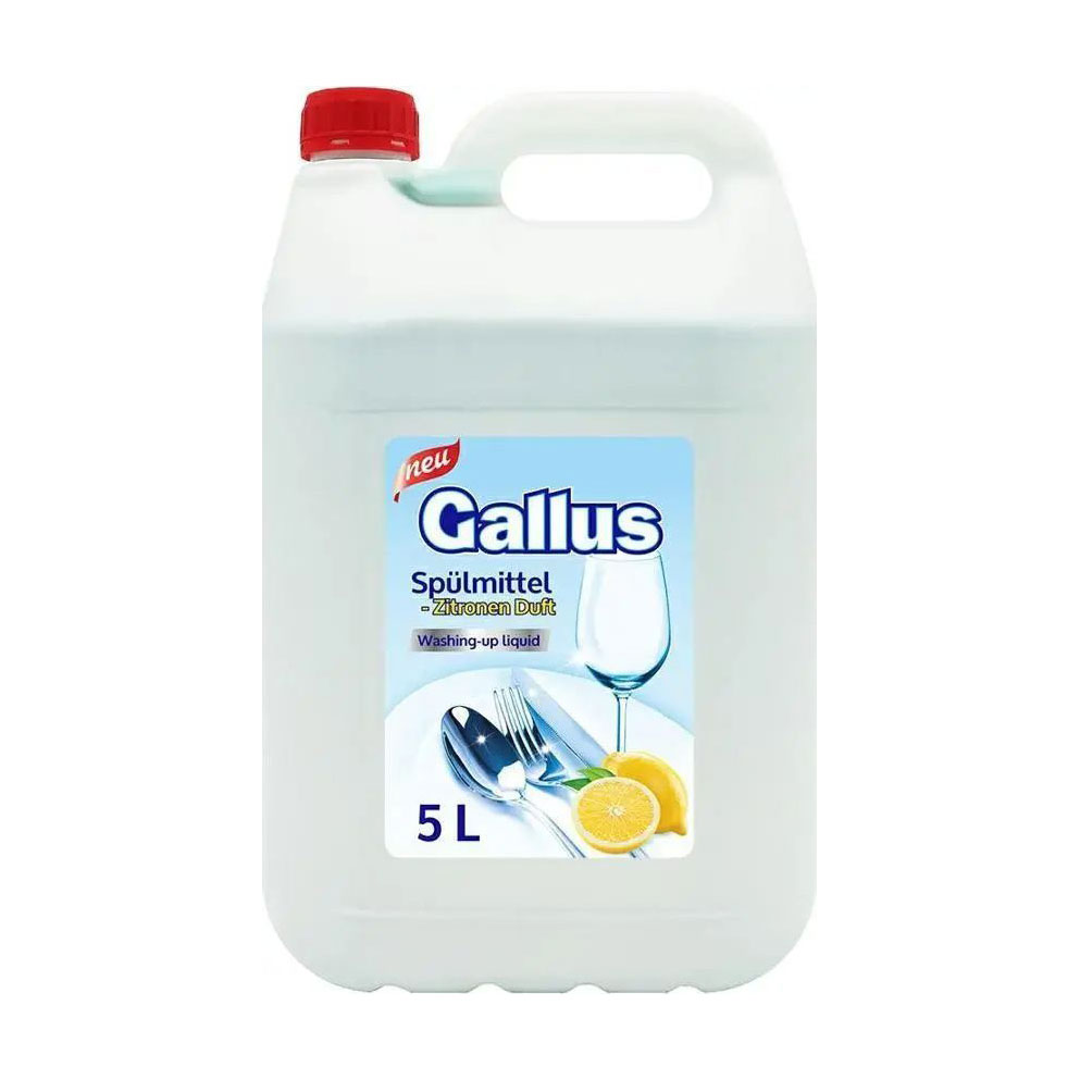 

Засіб для миття посуду Gallus Лимон, 5 л